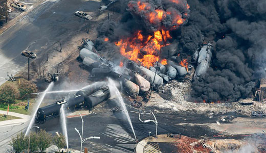 Devastating Quebec train crash reaffirms dangers of oil