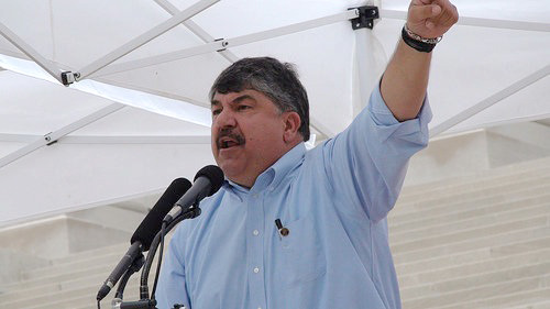 AFL-CIO president: Michael Brown is family (video)