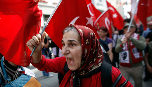 Trade unions join Turkey protests
