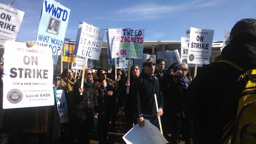 UIC stonewalling forces faculty strike