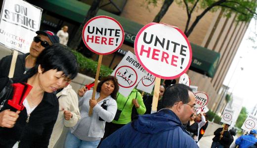 Hyatt workers strike in four cities after two years without contract