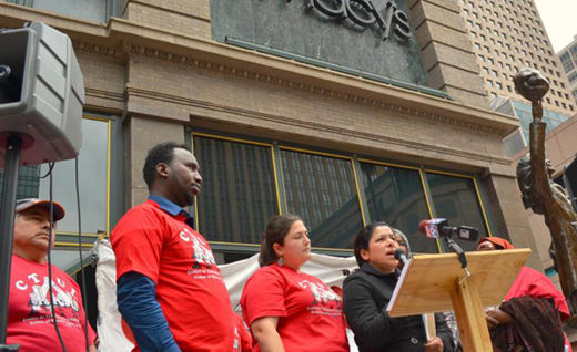 Store cleaners file class action suit for back pay, set strike date