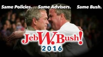 New website spotlights Jeb Bush policies identical to W’s