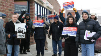 Rite Aid Valentine protest: “Show love for worker’s rights”