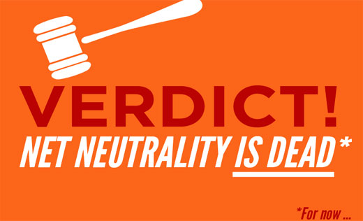 Court strikes down FCC rules, threatening “net neutrality”