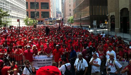 “We’ll stand with Verizon workers, their fight is ours”