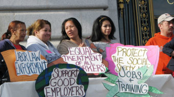 Unions take aim at discrimination against Latinas