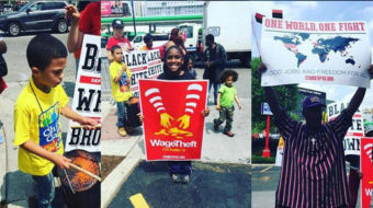 Thousands of Fight for $15 activists descend on McDonalds shareholder meeting