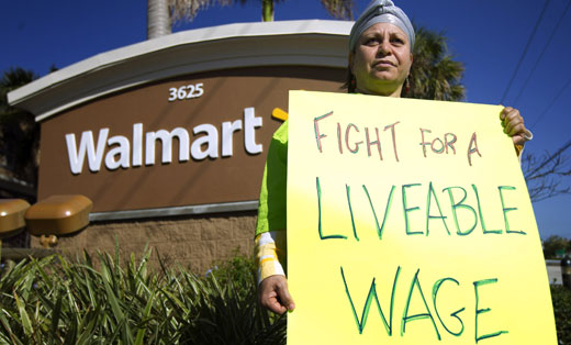 Walmart seeks food donations for its workers