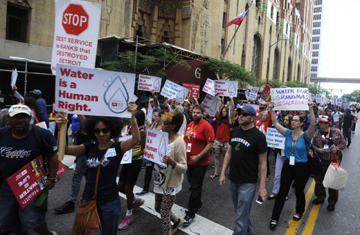 Detroit water crisis shows the reality of our current social system