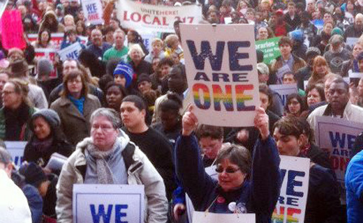 AFL-CIO, Change to Win, go to bat for gay marriage