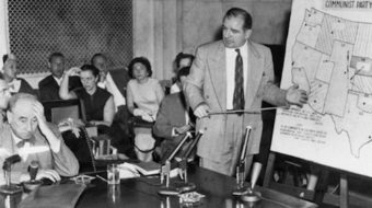 Today in labor history: Joe McCarthy’s reign of terror comes to dramatic end