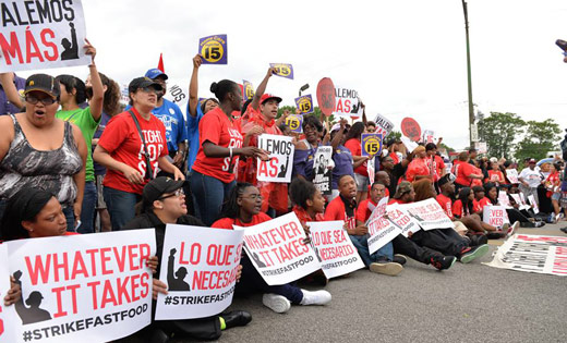 Fast food workers to stage nationwide strike Thursday