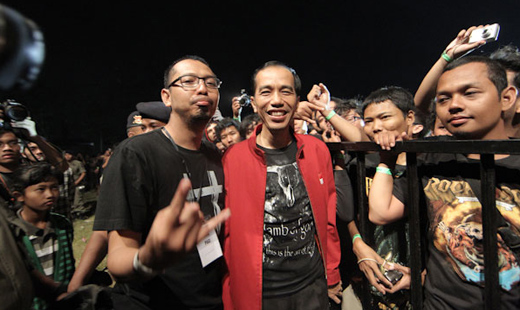 Indonesia elects working-class metalhead president