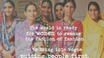 Fair trade “fashionistas” mark Bangladesh disaster with action