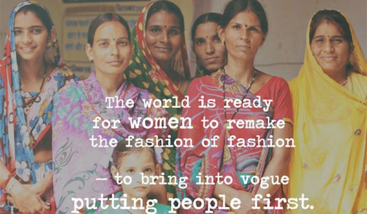 Fair trade “fashionistas” mark Bangladesh disaster with action