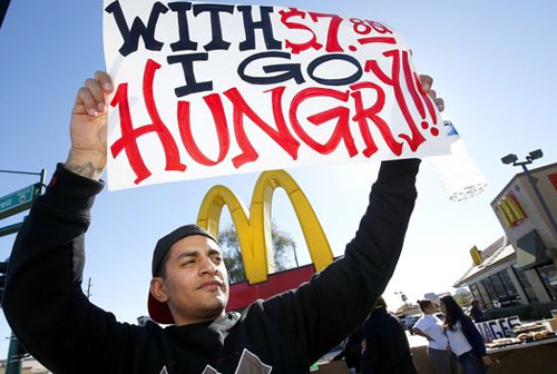 PW in the streets: Do fast food workers deserve $15?