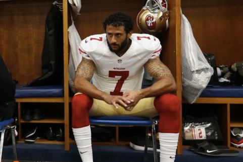 49ers’ QB sits for National Anthem in protest of police brutality