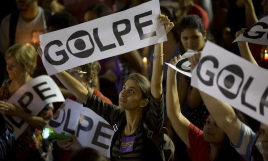U.S. unions, lawmakers protest Rousseff overthrow in Brazil