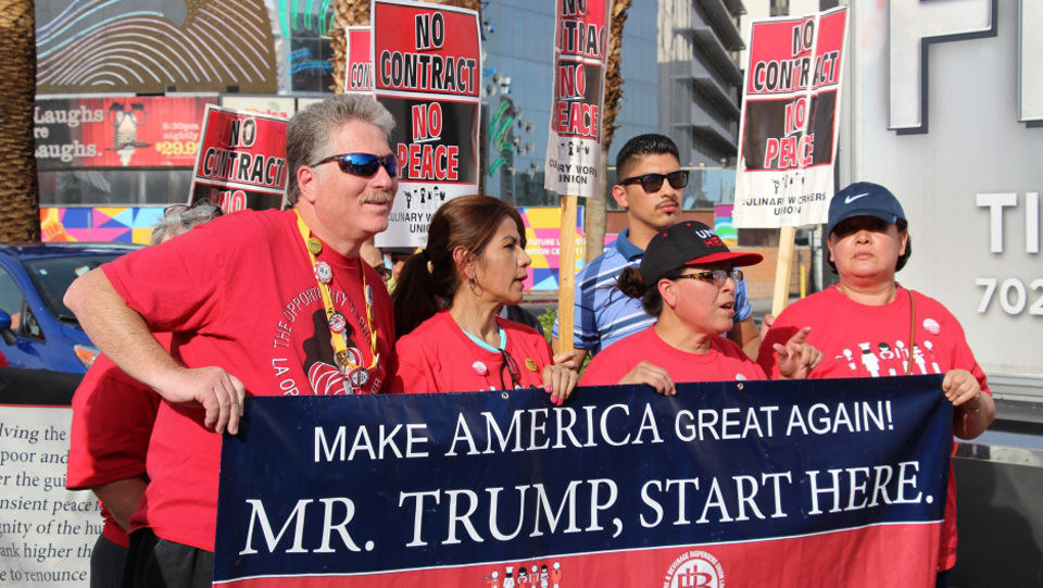 Trump housekeepers demand respect too