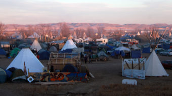 U.S. Army Corps says no plans for forcibly removing Standing Rock water protectors
