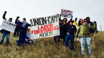 U.S. Labor Against the War: We stand with Standing Rock
