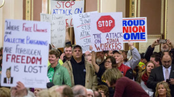 AFSCME takes Iowa to court over gutting of public workers’ rights