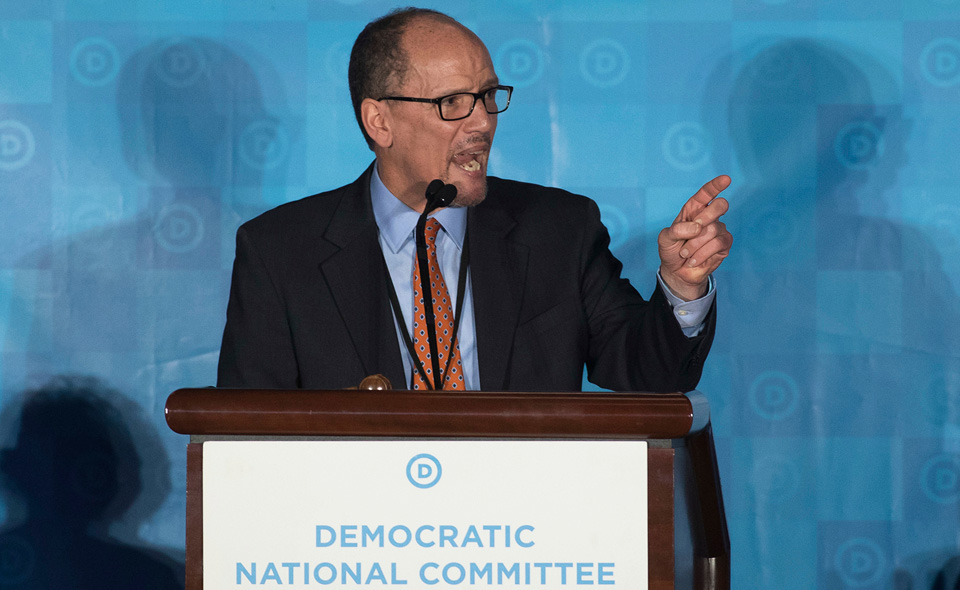 Sanders lauds Tom Perez, newly-elected DNC Chair