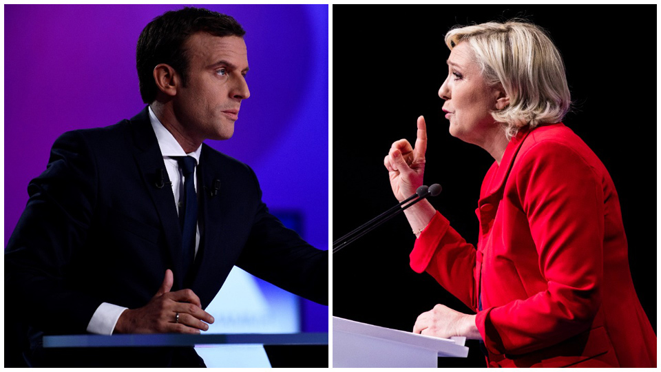 Macron vs Le Pen: French election pits neoliberal centrism against far-right