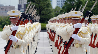 In Japan, Abe seeks repeal of the Peace Constitution