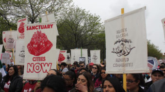 In Chicago, undocumented workers take the streets for May Day