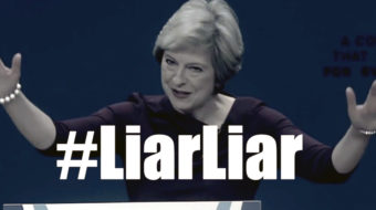 Liar, Liar: Theresa May tops Justin Bieber on UK pop charts