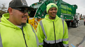 Garbage workers in CA win union after a ten-year fight
