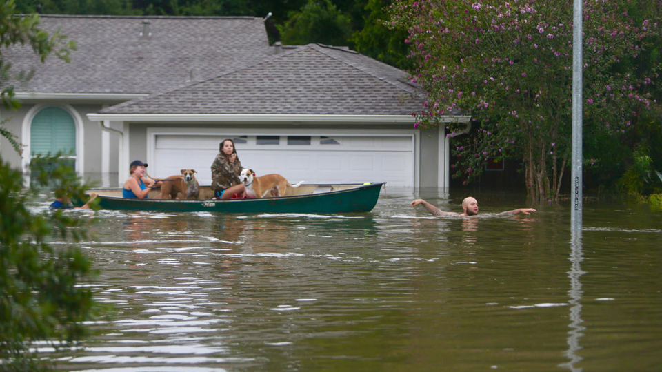 The epic climate change disaster is happening now in Houston