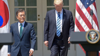 S. Korean president asserts right to veto U.S. strike on North
