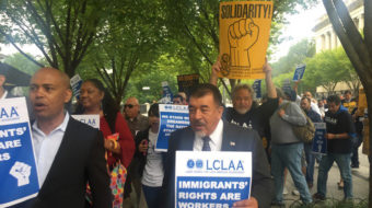 Latino labor conference turns into pro-Dreamers, anti-Trump march