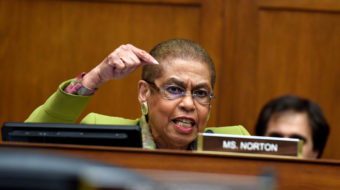Sexual harassment hits Congress; Rep. Holmes Norton moves to extend protections