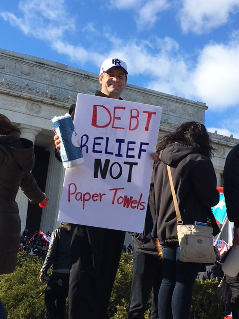 Washington March For Puerto Rico Demands Stepped-up Rebuilding Effort ...