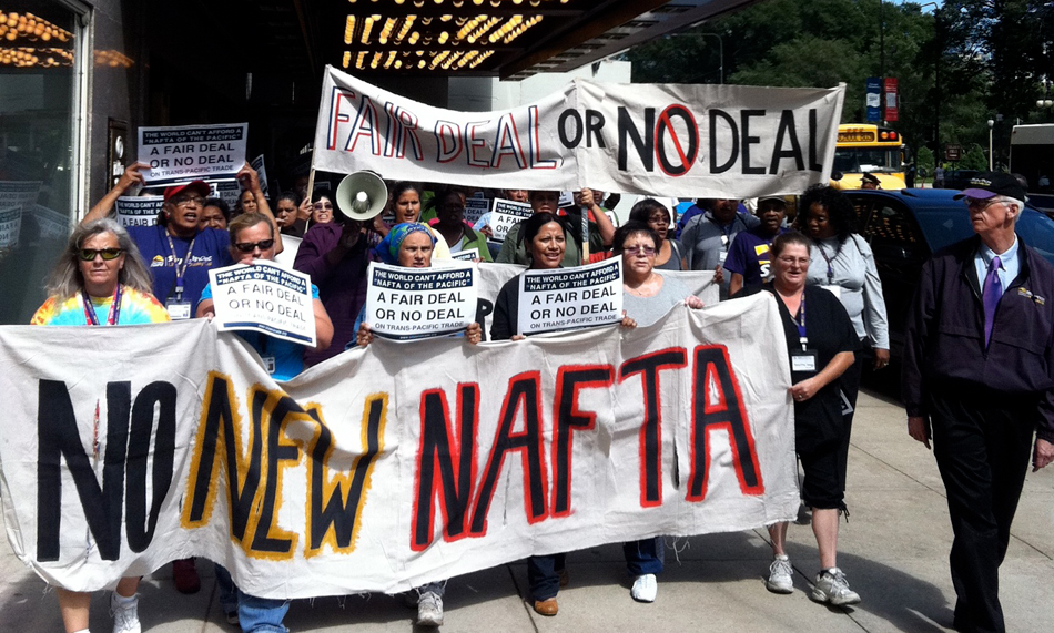 Trade merry-go-round: Labor leery of new NAFTA and TPP pacts