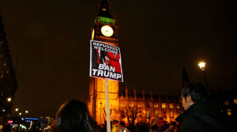 British anti-Trump campaigners claim victory as president cancels London visit