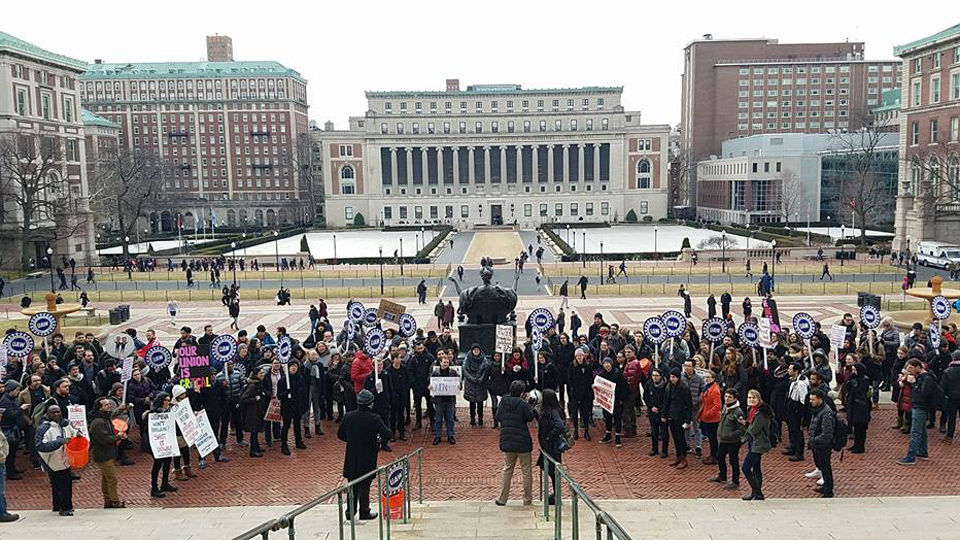 Columbia grad students’ unionization case heads for court