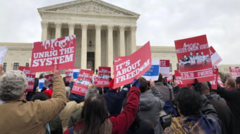 The future of the union movement hits the Supreme Court
