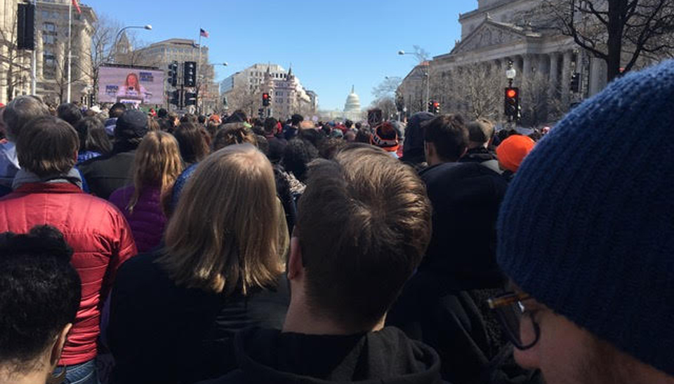 Marching for gun control: A family affair