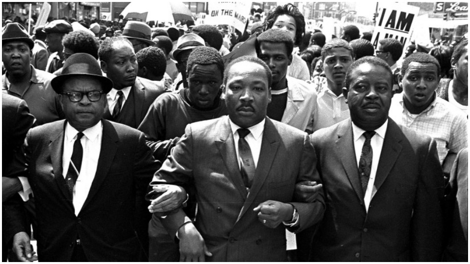 If Dr. King were alive today, he’d be marching