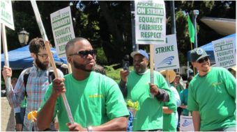 “We Run UC”—Support workers strike the Univ. of California system