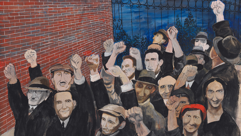 Artist Ben Shahn was moved by the Tom Mooney case