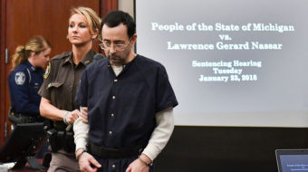Nassar assaulted in prison, asks court for resentencing hearing
