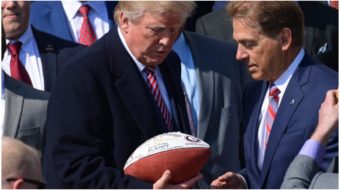Amid his legal meltdown, Trump continues attacks against NFL players