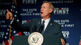 GOP degrades women and workers, Illinois Gov. Rauner says “Me too”