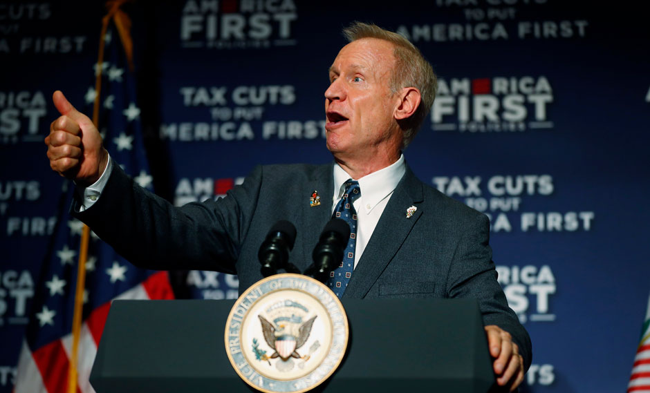 GOP degrades women and workers, Illinois Gov. Rauner says “Me too”